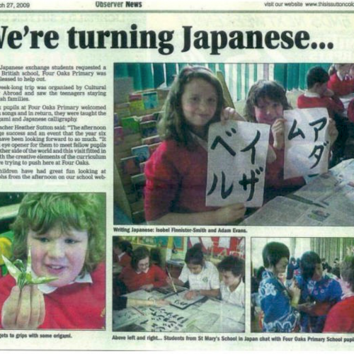 turning japanesse